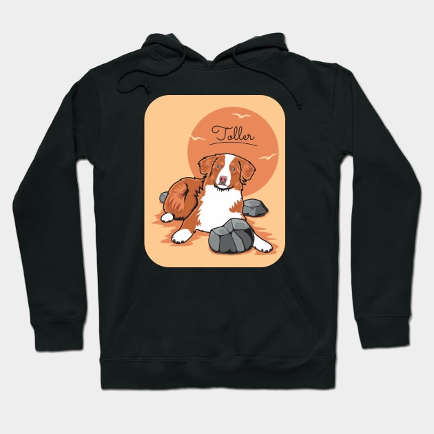 Toller Under The Moonlight Hoodie by welovetollers